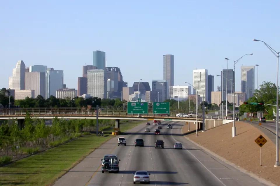 Houston's downtown skyline